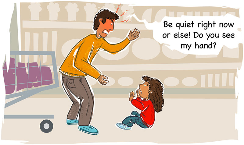 be-quiet-right-now-or-else-do-you-see-my-hand